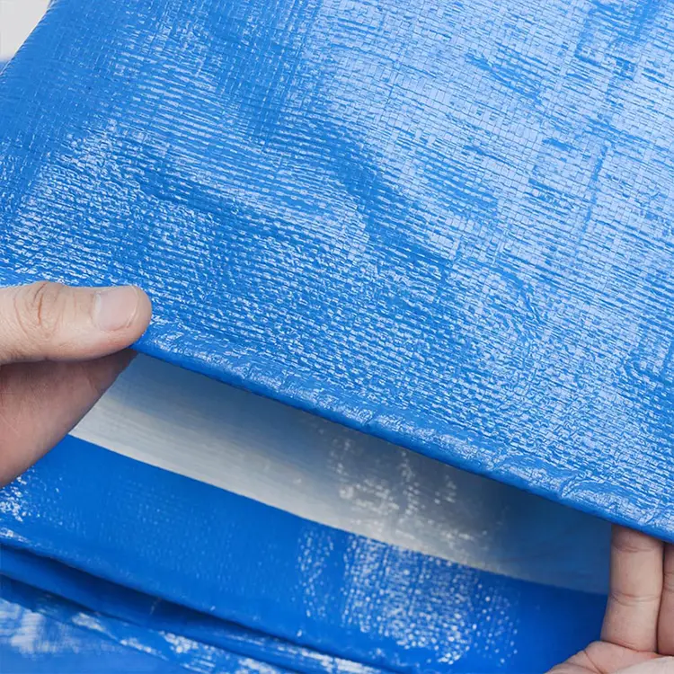 ຂະຫນາດ 160g ສີຟ້າສີຂາວ pen tarpaulin