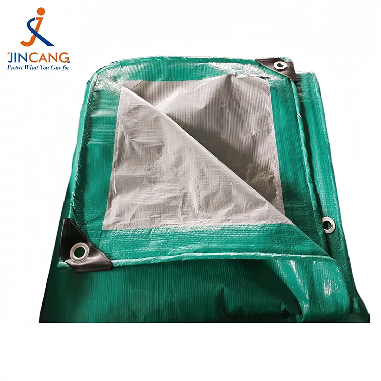 ເປັນຫຍັງຕ້ອງເລືອກ 120GSM Green Silver PE Tarpaulin ສໍາລັບການປົກປ້ອງກາງແຈ້ງທີ່ເຊື່ອຖືໄດ້?