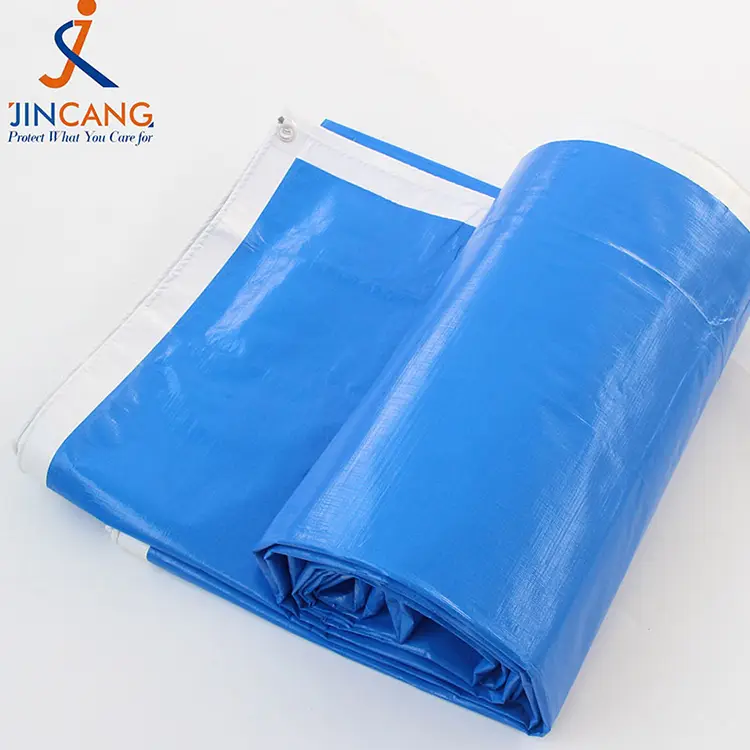 ສີຂາວ 220g ສີຂາວກັບ PE PE PE TARPAULIN