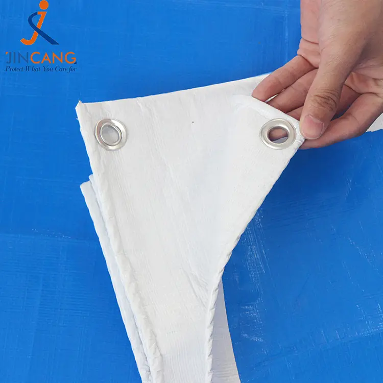 ສີຂາວ 220g ສີຂາວກັບ PE PE PE TARPAULIN