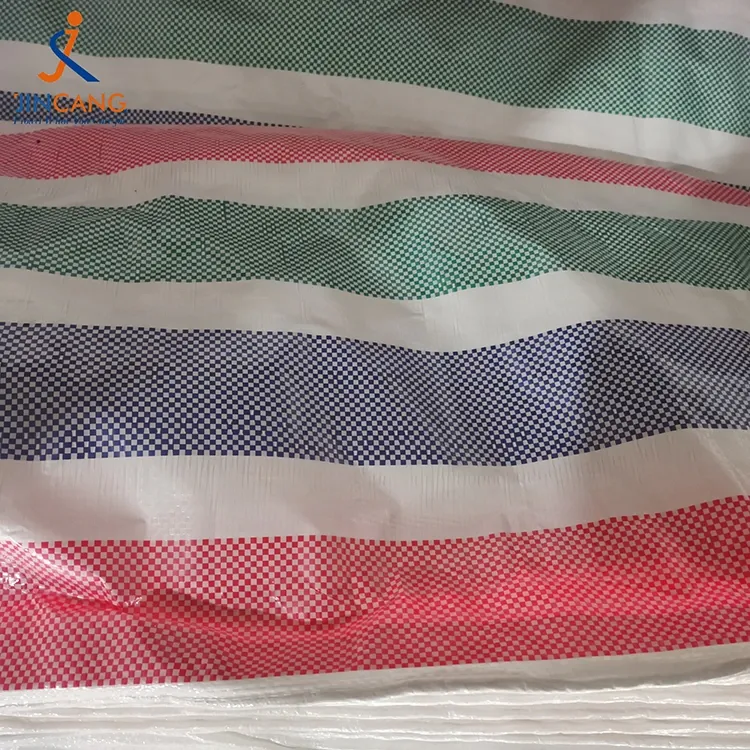 90 GSM Strip Strikaulin PE Tarpaulin