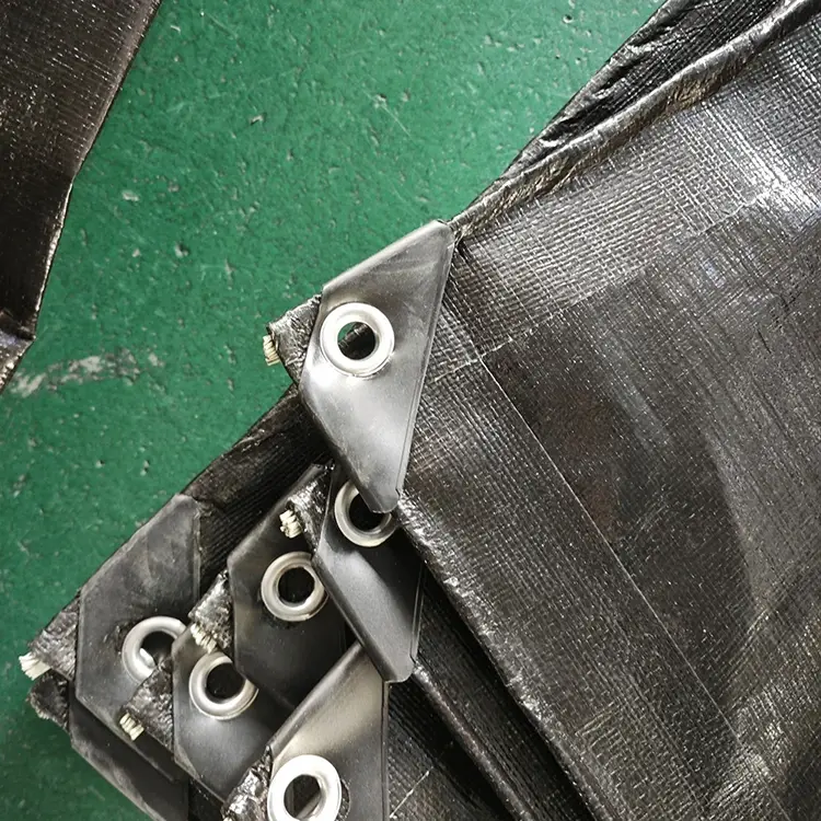 Tarpaulin ສີດໍາ 200gsmm PE