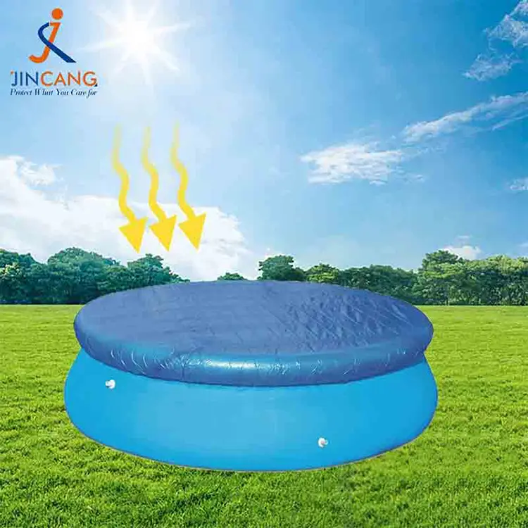 ສະລອຍນ້ໍາສະລອຍນ້ໍາ Tarpaulin Pu ສີຟ້າ